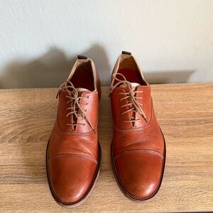 Johnston & Murphy Men’s Clayton Cap Toe Shoes - 9.5